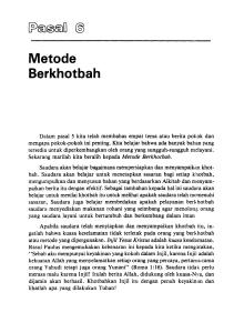 Khotbah dan Mengajar