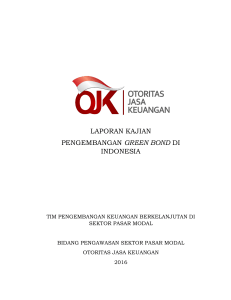 laporan kajian pengembangan green bond di indonesia