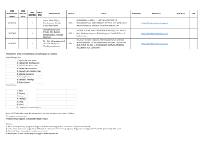 issn pengarang tahun judul keyword publikasi abstrak file 201002 1 4