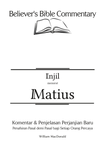 injil menurut matius