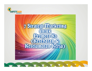 7 Strategi Marketing Untuk Promosi K3
