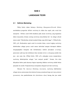 Bab 2 LANDASAN THEORI