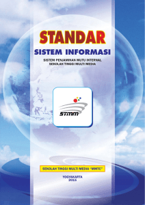 standar sistem informasi