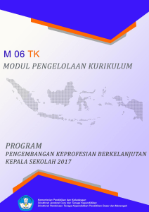 pengelolaan kurikulum - File Server PPPPTK TK dan PLB Bandung