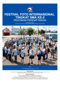 festival foto internasional tingkat sma ke-2