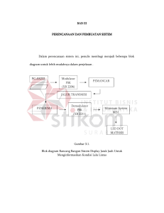 BAB III PERENCANAAN DAN PEMBUATAN SISTEM