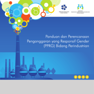 Buku PPRG Bidang Industri - Kementerian Pemberdayaan