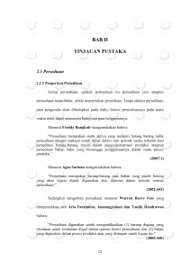 bab ii tinjauan pustaka