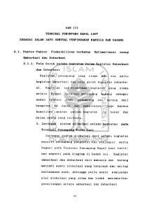 3.1. Faktor-faktor fleksibilitas terhadap Optinalisasi ruang Kegiatan