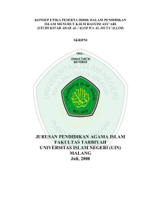 isi skripsi - Etheses of Maulana Malik Ibrahim State Islamic University