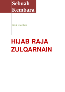 Hijab Raja Zulqarnain