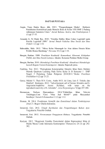 DAFTAR PUSTAKA Angin, Toras Barita Bayo, dkk. 2015