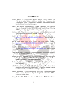 DAFTAR PUSTAKA Arianto, Hatmoko Tri. Pemprograman Aplikasi