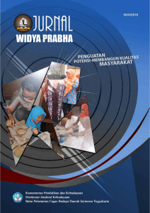 Jurnal Widya Prabha, 05/V/2016