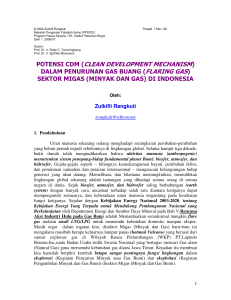 potensi cdm (clean development mechanism)