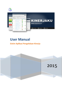 User Manual - Kinerjaku