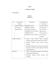 BAB 2 LANDASAN TEORI 2.1 State Of Art Tabel 2.1