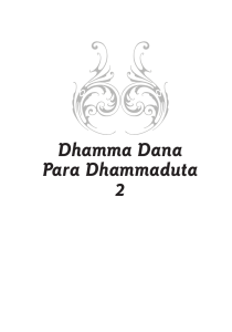 Dhamma Dana Para Dhammaduta 2