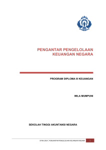 pengantar pengelolaan keuangan negara - E