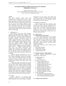 ANALISIS DAMPAK TERPUTUSNYA KAWAT