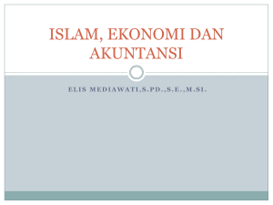 islam, ekonomi dan akuntansi