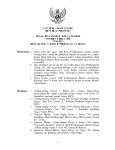 menteri dalam negeri republik indonesia peraturan menteri dalam