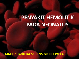 penyakit hemolitik pada neonatus