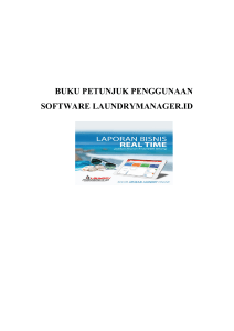 Buku panduan penggunaan software laundrymanager.id