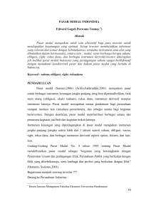 50 PASAR MODAL INDONESIA Edward Gagah Purwana Taunay