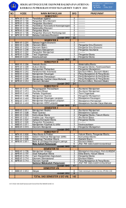 (stiepan) kurikulum program studi manajemen tahun 2014