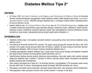 Diabetes Melitus Tipe 2*