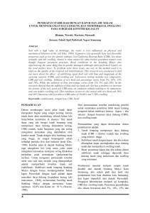 Jurnal Teknis, Volume 9, No.1 April 2014