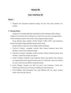 Modul 08 User Interface 01