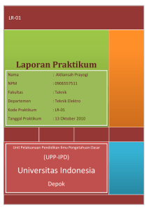 Laporan Praktikum R