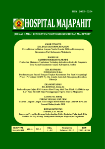 issn - POLTEKKES Majapahit Mojokerto