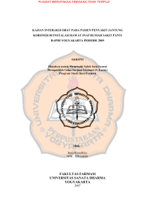 fakultas farmasi universitas sanata dharma