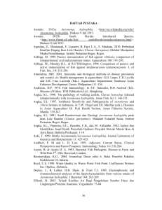 36 DAFTAR PUSTAKA Anonim. 2013a. Aeromonas hydrophila