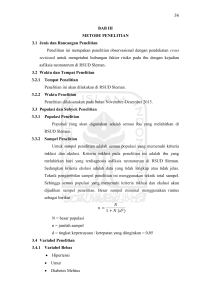 36 BAB III METODE PENELITIAN 3.1 Jenis dan