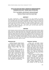 analisis tanah lapukan formasi balikpapan