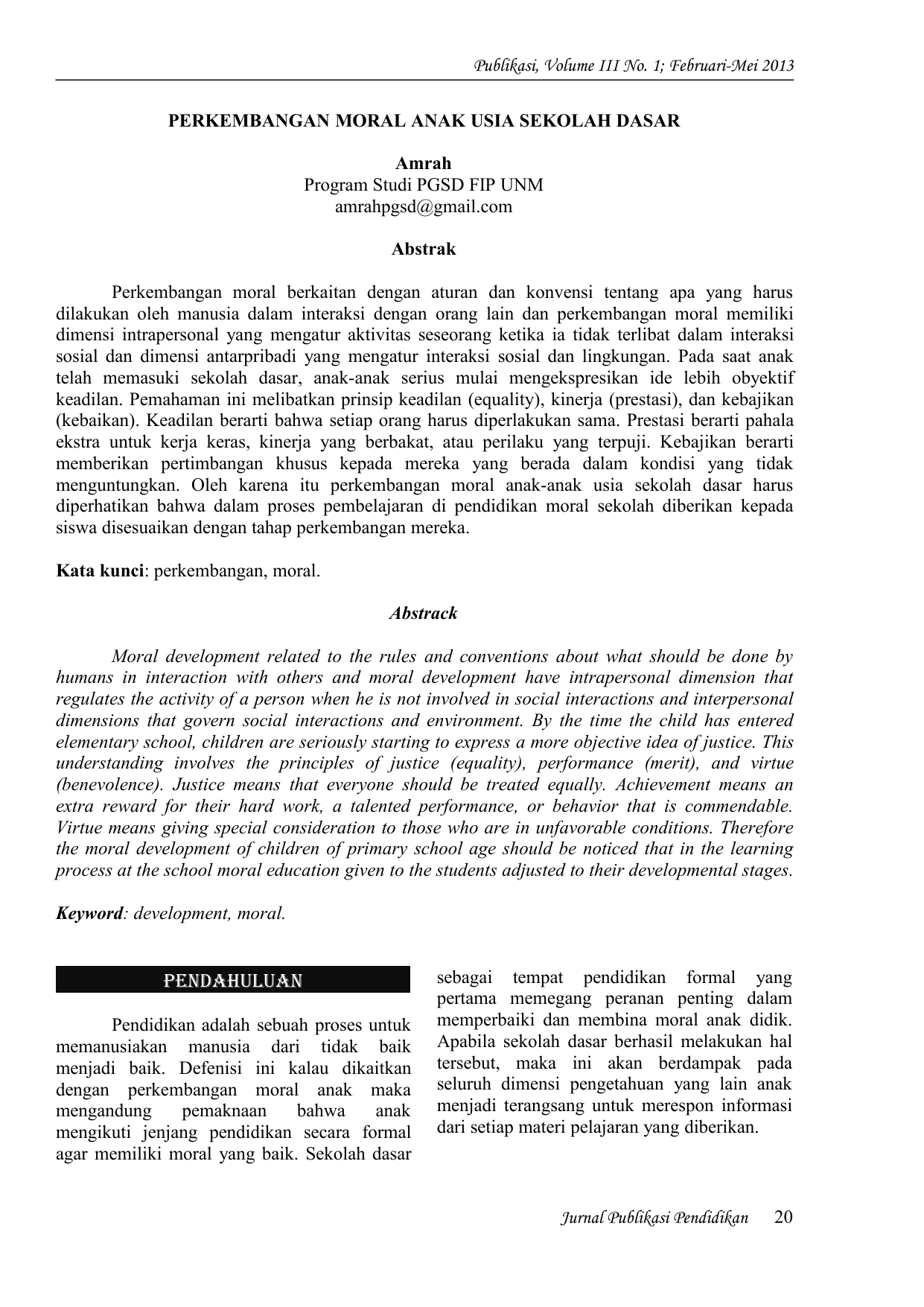 Contoh Laporan Hasil Observasi Tentang Pendidikan Pdf
