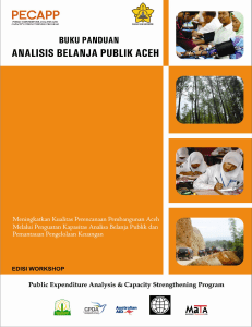 Untitled - Analisis Belanja Publik Aceh