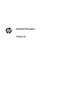 Panduan Persiapan PC Bisnis HP