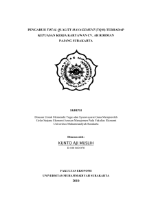 kunto aji muslih - Universitas Muhammadiyah Surakarta