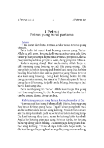 1 Petrus - eBible.org