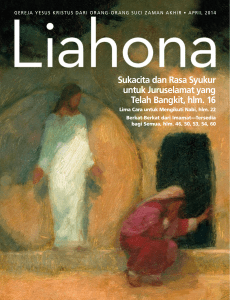 Maret 2014 Liahona - The Church of Jesus Christ of Latter