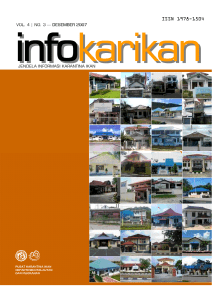 Info Karikan Vol. 4 No. 3 Desember 2007