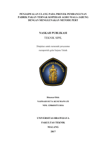 naskah publikasi teknik sipil - Jurnal Mahasiswa Jurusan Teknik Sipil