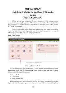 joomla content