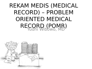 rekam medis (medical record)