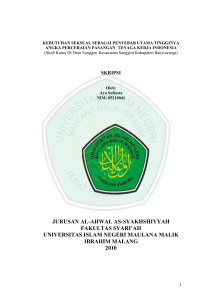 BAB I - Etheses of Maulana Malik Ibrahim State Islamic University